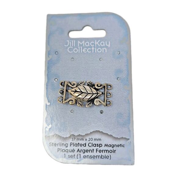 Jewelry Beadwork Supplies Beads Clasps Leaflets Silver Tone Patterns NEW - Picture 12 of 16